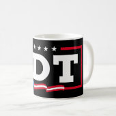 FDT Funny Anti Trump No-Trump Kaffeetasse (VorderseiteRechts)