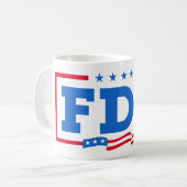 FDT Funny Anti Trump No-Trump Kaffeetasse (Vorderseite Links)
