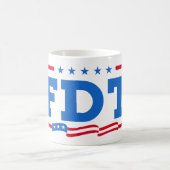 FDT Funny Anti Trump No-Trump Kaffeetasse (Mittel)