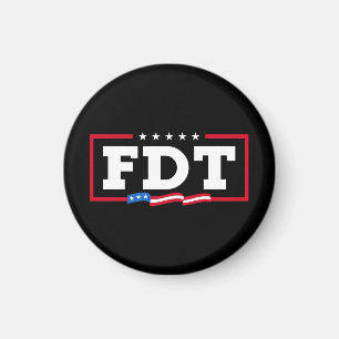 FDT Funny Anti Trump No-Trump Magnet