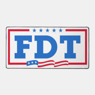 FDT Funny Anti Trump No-Trump Schreibtischunterlage