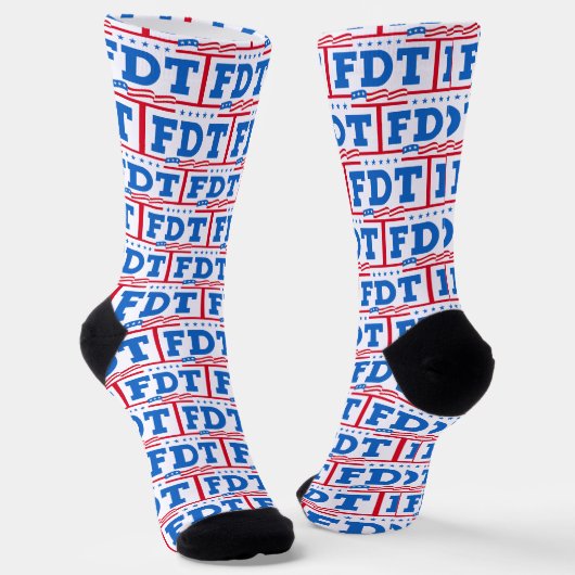 FDT Funny Anti Trump No-Trump Socken (Gewinkelt)