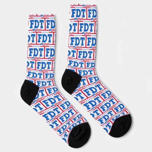 FDT Funny Anti Trump No-Trump Socken (Rechts)