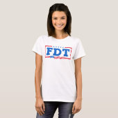 FDT Funny Anti Trump No-Trump T-Shirt (Vorne ganz)