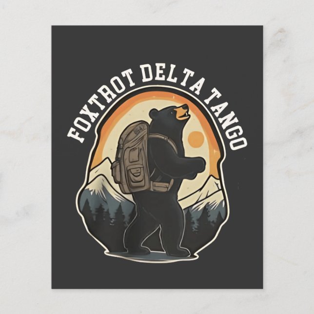 FDT Resist Bear Foxtrot Delta Tango (Vorderseite)