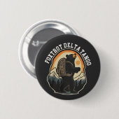 FDT Resist Bear Foxtrot Delta Tango Button (Vorne & Hinten)