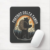 FDT Resist Bear Foxtrot Delta Tango Mousepad (Mit Mouse)