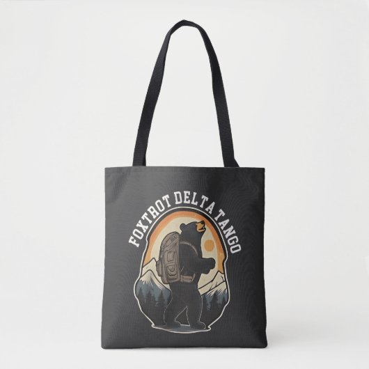 FDT Resist Bear Foxtrot Delta Tango Tasche (Vorderseite)