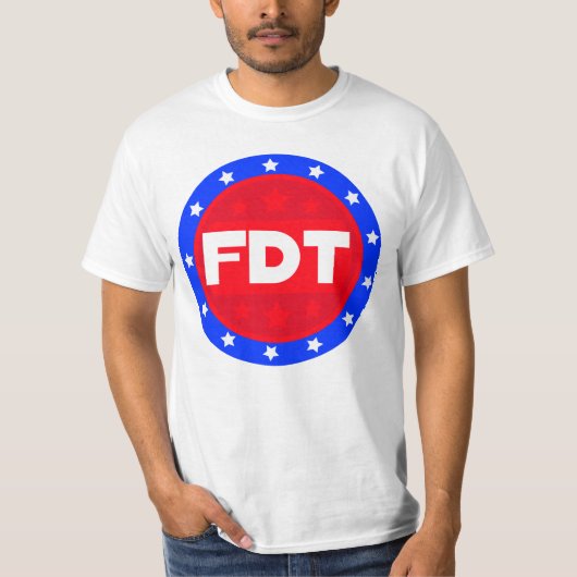 FDT | Shirt "Rot, Weiß und Blau" (Vorderseite)