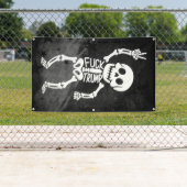 FDT Trump Funny Anti Trump Skelett Banner (Insitu)