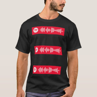 FDT von YG Spotify Code x3 Sticker T-Shirt