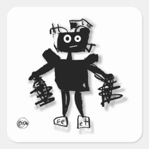 Fe Et Robot Sticker