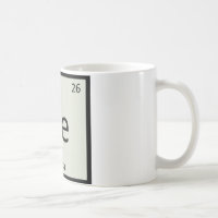 Fe - Feta Cheese Chemistry Periodic Table Symbol