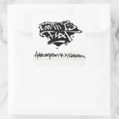 FE-Heliokult Quadratischer Aufkleber (Tasche)