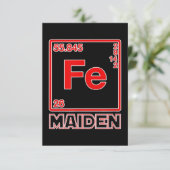 Fe Maiden Iron Element FE Parody Karte (Stehend Vorderseite)