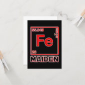 Fe Maiden Iron Element FE Parody Karte (Vorderseite/Rückseite Beispiel)