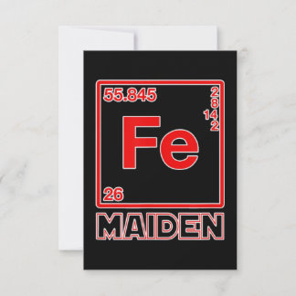 Fe Maiden Iron Element FE Parody Karte