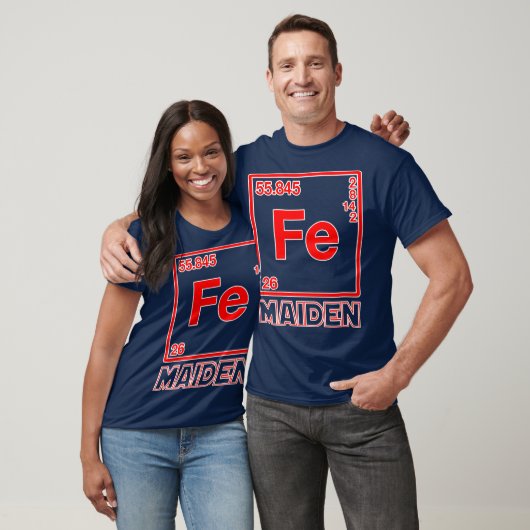 Fe Maiden Iron Element Fe Parody T-Shirt (Unisex)