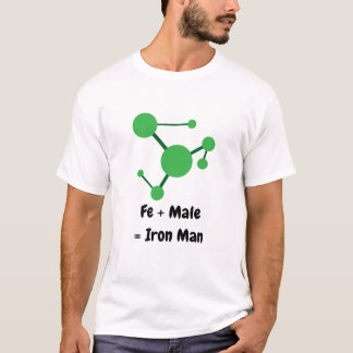 Fe + Male gleicht Iron Man Green T-Shirt