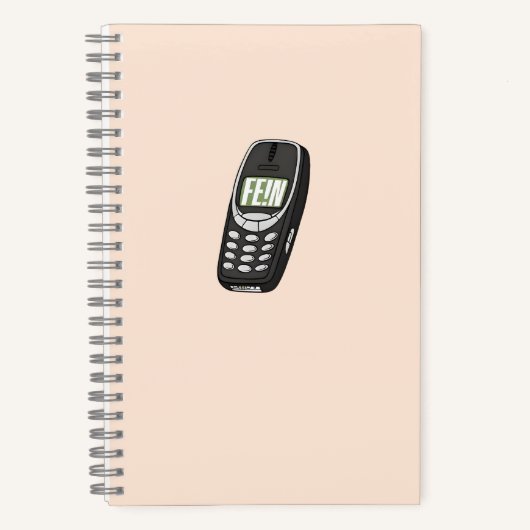 FE!N: Ein Nokia Nostalgie Notizblock (Vorderseite)