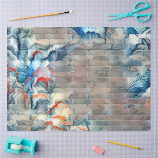 Feaaather Wall Art Collection Seidenpapier (Basteln)