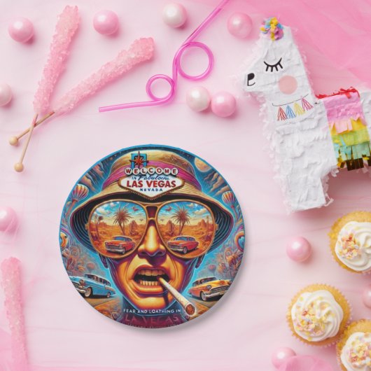 Fear and Loathing in Las Vegas Pappteller (Party)