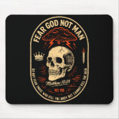 Fear God Not Mean Do Not Fear Those Kill The Body  Mousepad (Vorne)