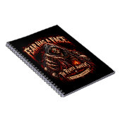 Fear Has A Face Sensenmann-Notizbuch Notizblock (Rechte Seite)