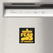Fear La Chancla Funny Mexican Cinco De Mayo Magnet (In Situ (Geschirrspüler))