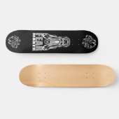 "FEAR MAKER – Horror-Schrei-Schädel-Skateboard-Dec Skateboard (Horizontal)