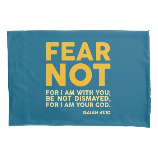 Fear not, for I am with you Kissenbezug (Vorderseite)