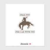 Fear Not Sticker (Blatt)