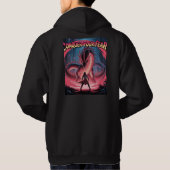 Fear Nothing – Japanese Dragon Courage Design Hoodie (Rückseite)