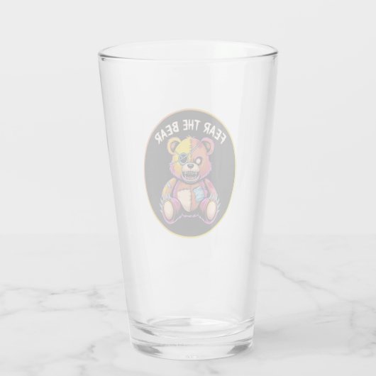 Fear the Bear Glas (Rückseite)