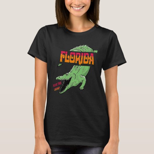 Fear The Chomp Gator T-Shirt (Vorderseite)