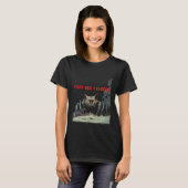 Fear the Crabcat Crab cat Cryptid Cryptozoology T-Shirt (Vorne ganz)
