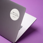 Fear Thou Not Christian Sticker – Isaiah 41:10