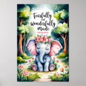 Fearful & Wonderful Mathe Christliches Kinderzimme Poster (Vorne)