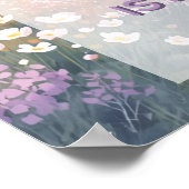 Fearfully and Onederfully Made Bible Girl Birthday Poster (Ecke)