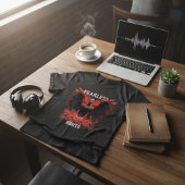 Fearless Angelo Dark Winged Guardian Graphic T-Shirt