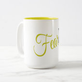 Fearless cupo zweifarbige tasse (Vorderseite Links)