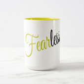 Fearless cupo zweifarbige tasse (Mittel)