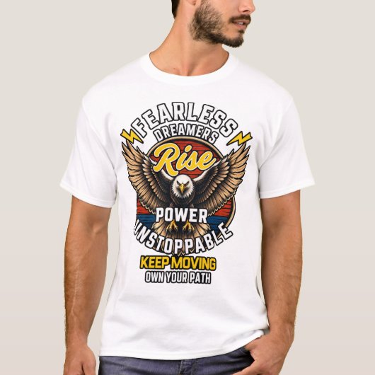 Fearless Dreamers Eagle T-Shirt (Vorderseite)