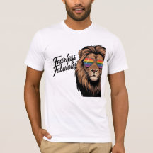 Fearless & Fabulous Pride Lion T - Shirt