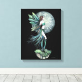 Fearless Fairy Gallery Wrapped Canvas Print Leinwanddruck (Insitu (Holzboden))