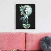 Fearless Fairy Gallery Wrapped Canvas Print Leinwanddruck (Insitu (Wohnzimmer))