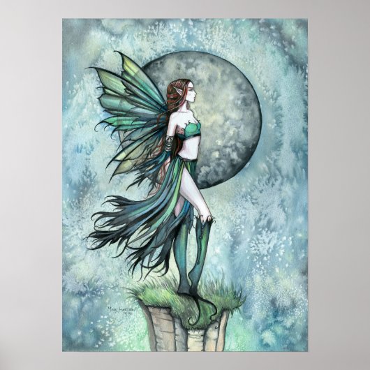 Fearless Fairy Poster Print (Vorne)