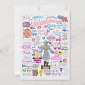 FEARLESS GIRL VALENTINE'S CARDS  DANKESKARTE (Vorderseite)