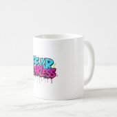 Fearless Graffiti T-Shirt - farbenfrohe Spray Pain Kaffeetasse (VorderseiteRechts)