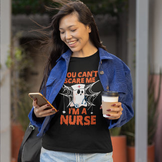 Fearless Halloween Nurse Tri-Blend Shirt